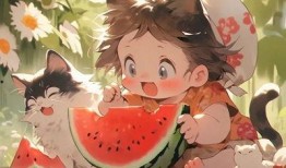 动漫吃瓜女生头像,捕捉潮流瞬间的甜美与趣味